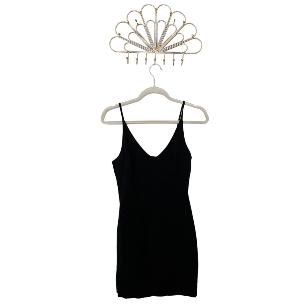 Paige Black Sleeveless Mini Dress
